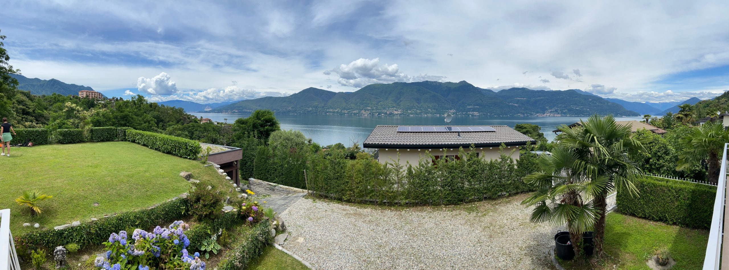 Panoramablick Villa Verdi
